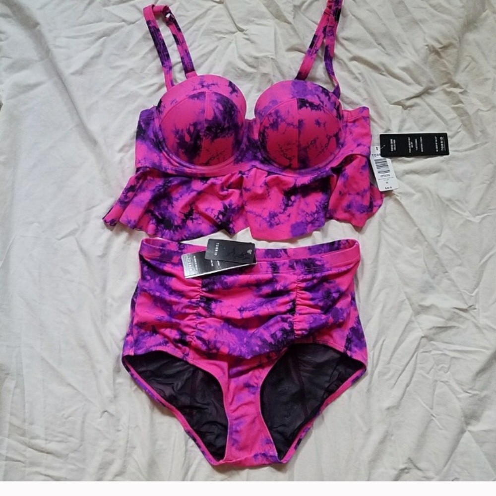 ISO Pink and purple tie dye tankini!!!